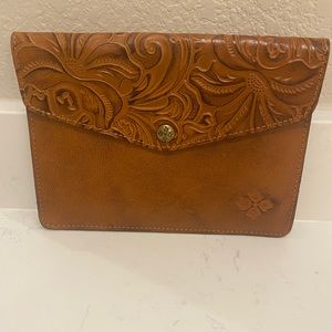 Leather clutch